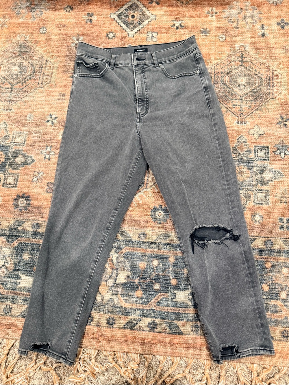Express mom fit jeans